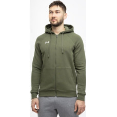 Under Armour Bluza męska Under Armour Rival Fleece FZ Hoodie khaki 1379767 390 M