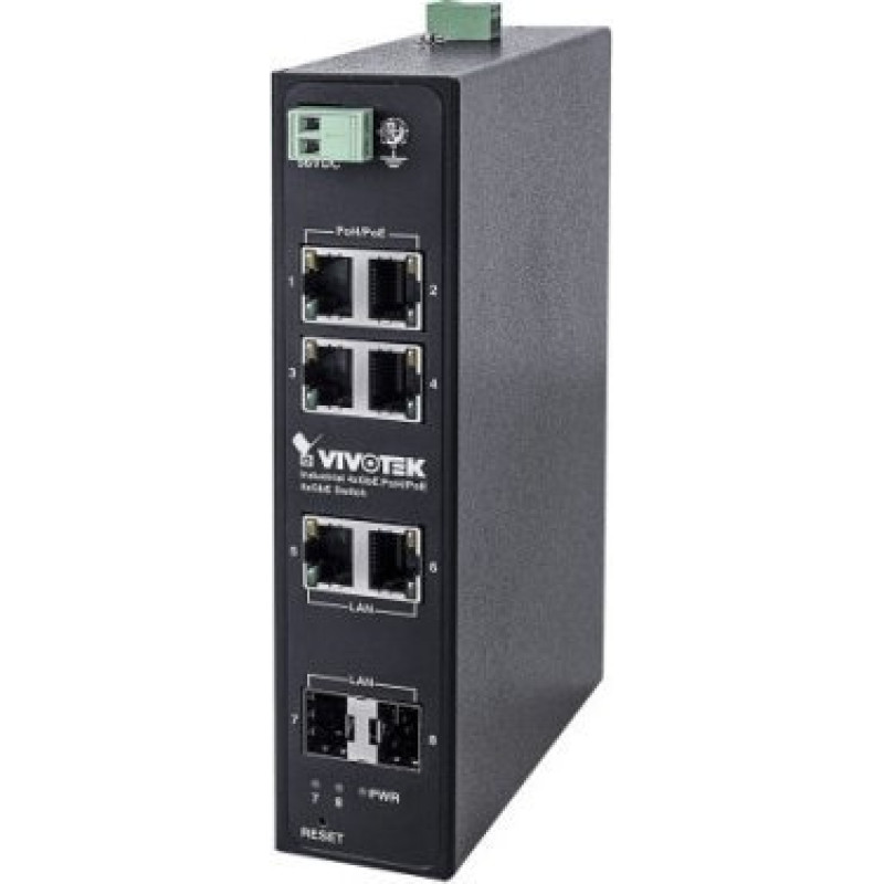 Triton Switch Triton VIVOTEK AW-IHH-0800 Przemysłowy przełącznik Gigabit Ethernet, do -40C