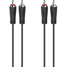 Hama 2 x RCA Cable Hama 00205258 3 m Black