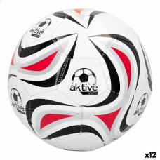 Aktive Football Aktive 5 Ø 22 cm White PVC (12 Units)