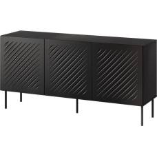 Cama Meble SIENA chest of drawers 150.5x40x75 matte black