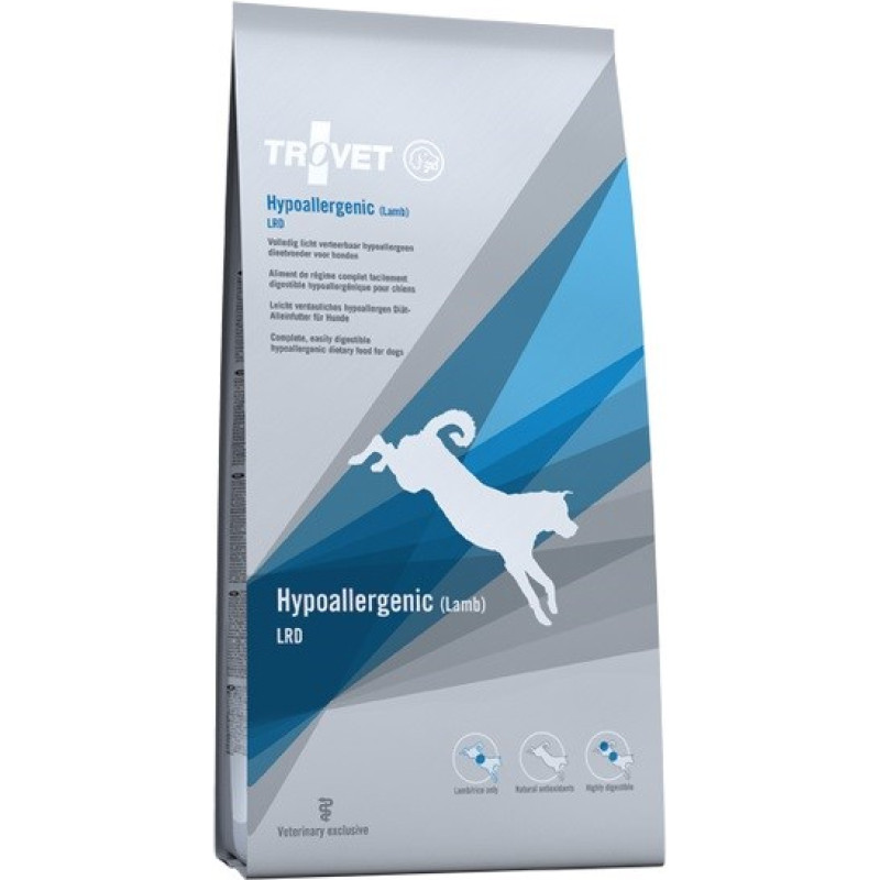 Trovet Hypoallergenic LRD Lamb - dry dog food - 3kg