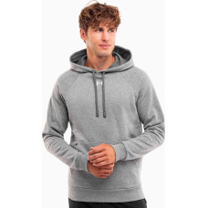 Under Armour Bluza z kapturem męska Under Armour Rival Fleece Hoodie szara 1379757 025 XL