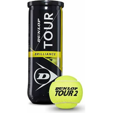 Dunlop Tennis Balls Brilliance Dunlop 601326 Yellow Black (3 pcs)