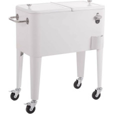 Bigbuy Home Portable Fridge Fresh White Metal 74 x 43 x 80 cm