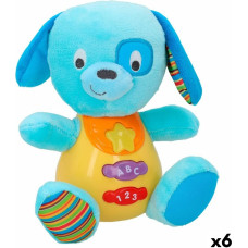 Winfun Soft toy with sounds Winfun Dog 15,5 x 16,5 x 11,5 cm (6 Units)