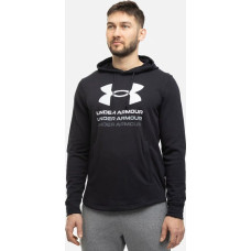 Under Armour Bluza męska Under Armour UA Rival Terry Graphic Hoodie czarna 1386047 001 XL
