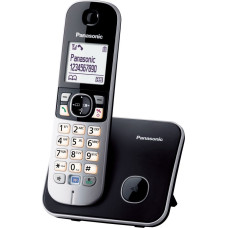 Panasonic Telefon stacjonarny Panasonic KX-TG6811PDB Czarno-srebrny