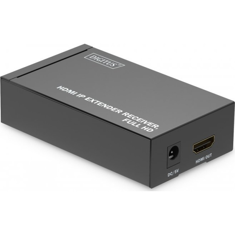 Digitus DIGITUS HDMI IP Extender Receiver Full HD       schwarz