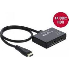 Delock DeLOCK HDMI Splitter 1 x HDMI in> 2 x HDMI out 4K 60 Hz (87747) - RDVCDT62