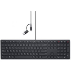 Dell | Collaboration Keyboard | KB525C | Keyboard | Wired | US (QWERTY) | Black | USB-C