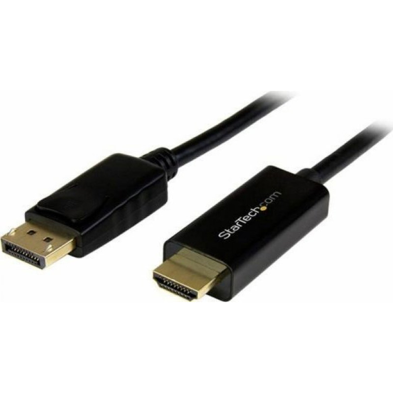 Startech Adapter AV StarTech Adapter DisplayPort na HDMI Startech DP2HDMM1MB 1 m