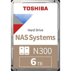 Toshiba 6TB Toshiba N300 HDWG760EZSTA 7200RPM 512MB retail