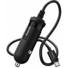 Hama Car Charger Hama 12V 2,4A Black