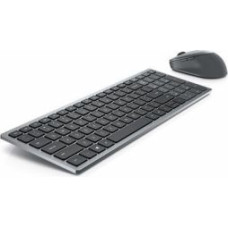 Dell Keyboard and Mouse KM7120W Keyboard and Mouse Set, Wireless, Batteries included, US, Titan Gray