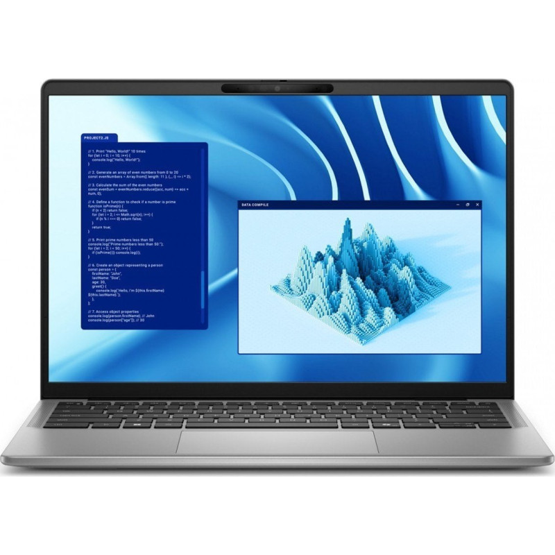 Dell Laptop Dell Notebook Latitude 7455 Win11Pro Snapdragon X Plus 10C 16GB/512GB SSD Gen4/14.0 QHD+ Touch/UMA GPU/FgrPr/FHD/IR Cam/Mic/WLAN+BT/Bckl Kb/3C/3YPS