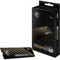 MSI SPATIUM M470 PRO PCIe 4.0 NVMe M.2 1TB internal solid state drive PCI Express 4.0 3D NAND