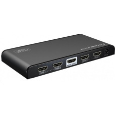 Premiumcord PremiumCord HDMI 2.0 splitter 1-4 porty, 4K x 2K/60Hz, FULL HD, 3D, černý