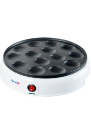 Bestron mini pancake maker APFM700W, white