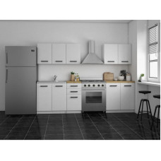 Top E Shop Topeshop KUCHNIA SET 200 BIEL kitchen/dining room furniture set