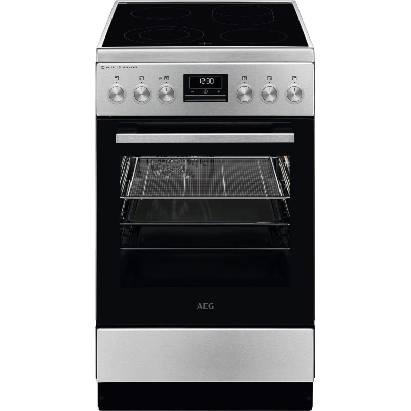 AEG Elektrinė viryklė su elektrine orkaite AEG CCB56490BM