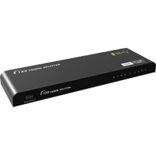 Techly Techly HDMI2.0 Splitter 4K 8 Port, HDR, 4K2K 60Hz
