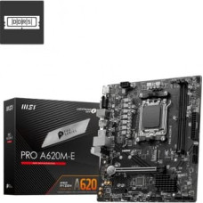 MSI Motherboard PRO A620M-E AM5 2DDR5 HDMI/M2 mATX