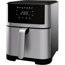 Proficook PC-FR 1269 H fryer Single 8 L Stand-alone 1800 W Hot air fryer Black, Stainless steel