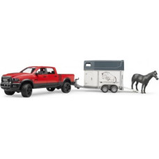 Bruder RAM 2500 Power Wagon with horse trailer