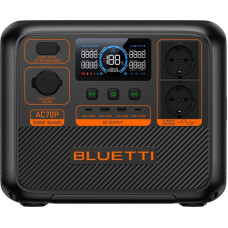 Green Cell Przenośna stacja zasilania BLUETTI AC70P 1000W 864Wh (P-AC70P-EU-GY-BL-010)