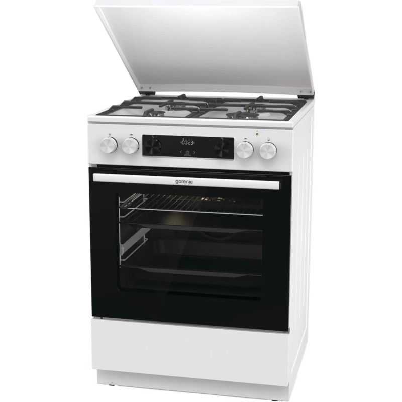 Gorenje Dujinė viryklė su elektrine orkaite Gorenje GKS6C71WF