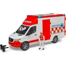 Bruder Mercedes-Benz Sprinter Ambulance with figurine and module