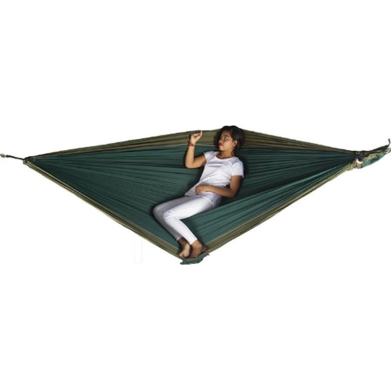 Ticket To The Moon Hamak King Size Hammock Dark Green/Army Green 320x230cm (TMK0524)