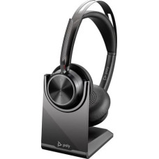 Poly Voyager Focus 2 USB-C-C Headset +USB-C/A Adapter +Charging Stand 9T9J5AA