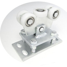 Zabi Wózek wahliwy z regulacją 5 rolek do profili 80x80mm ścianka 5mm WR-5T-80