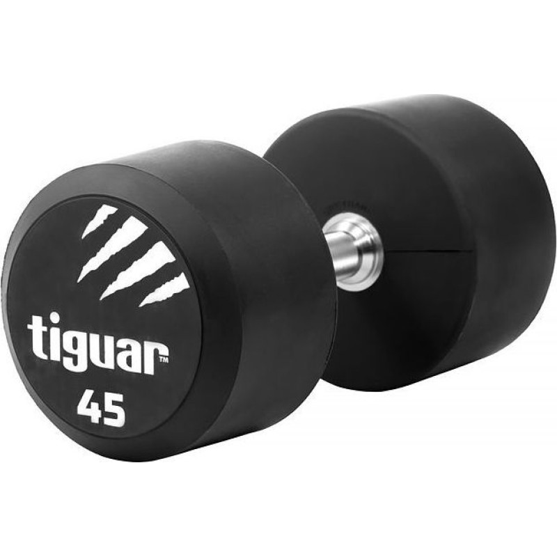 Tiguar hantel TI-WHPU0450 gumowany 1 x 45 kg