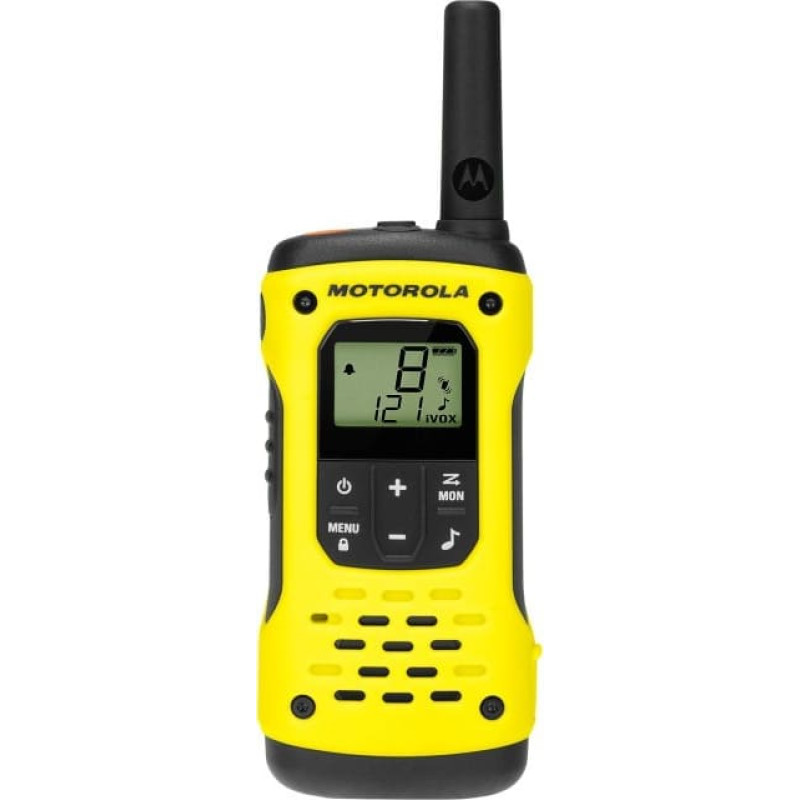 Motorola RADIOTELEFON T92 H2O walkie-talkie 16 channels Black, yellow