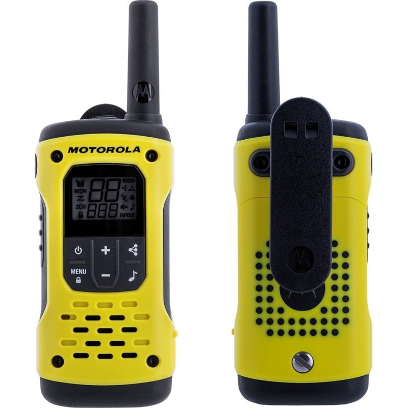 Motorola RADIOTELEFON T92 H2O walkie-talkie 16 channels Black, yellow