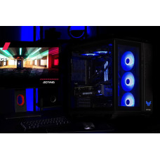 Actina 5901443411826 PC AMD Ryzen™ 7 9800X3D 32 GB DDR5-SDRAM 2 TB SSD NVIDIA GeForce RTX 5080 Midi Tower Black