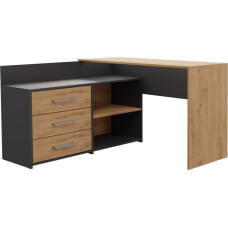 Topeshop Biurko Topeshop Biurko DANY DANY ANTRACYT ARTISAN