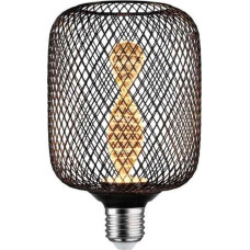 Paulmann Źródło światła LED METALLIC GLOW ZYL czarny Helix E27 3,5W 110lm 1800K 230V