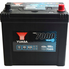 Maxgear Akumulator YUASA 12V 65Ah/620A START&STOP EFB YBX7000 EFB Start Stop Plus (P+ biegun standardowy) 232x173x225 B00 (efb/rozruchowy)