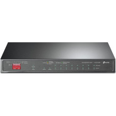 Tp-Link TL-SG1210MP network switch Unmanaged Gigabit Ethernet (10/100/1000) Power over Ethernet (PoE) Black