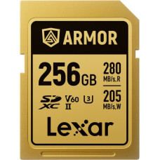 Lexar memory card SDXC 256GB Armor Gold UHS-II U3