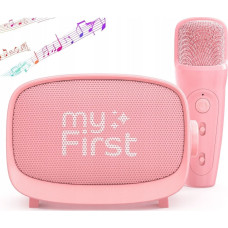 My First Głośnik Mikrofon Zestaw 2w1 Karaoke Na Bluetooth Aux Microsd Dla Dziecka / Myfirst Voice 2/ Różowy