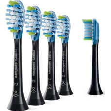 Philips Końcówka Philips Końcówki do szczoteczek - Philips Sonicare C3 Premium Plaque Defence HX9045/33 5 szt.czarny