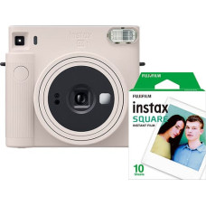 Fujifilm Instax Square SQ1, chalk white + film