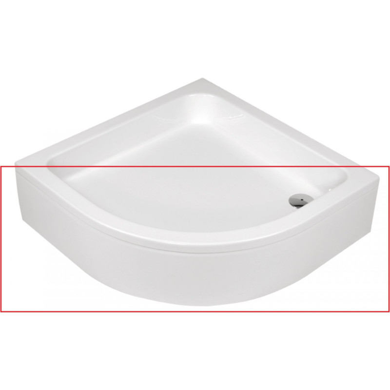 Deante Obudowa brodzika Deante Standard Plus II półokrągła 90cm  (KTU 031O)