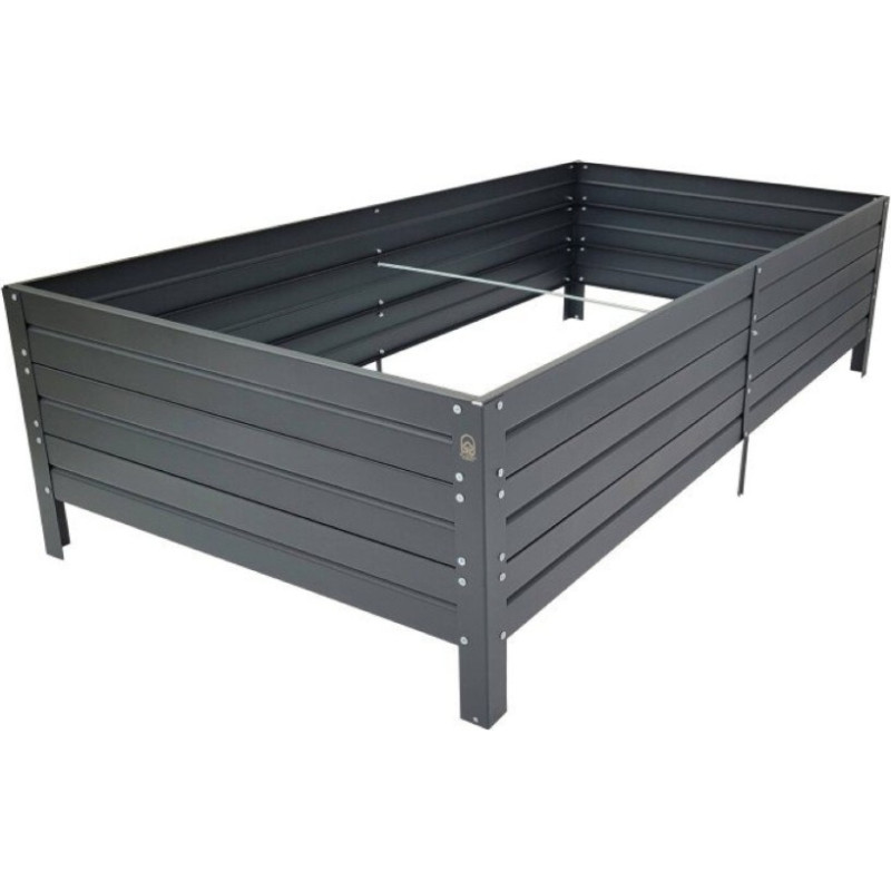 Klasika Pakelta lysvė Klasika Garden 150 cm x 75 cm x 30 cm, dažyta milteliniu būdu pagal RAL7016 spalvą