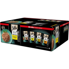 Sheba Delicacy Poultry Flavours in jelly - wet cat food - 80x 85 g